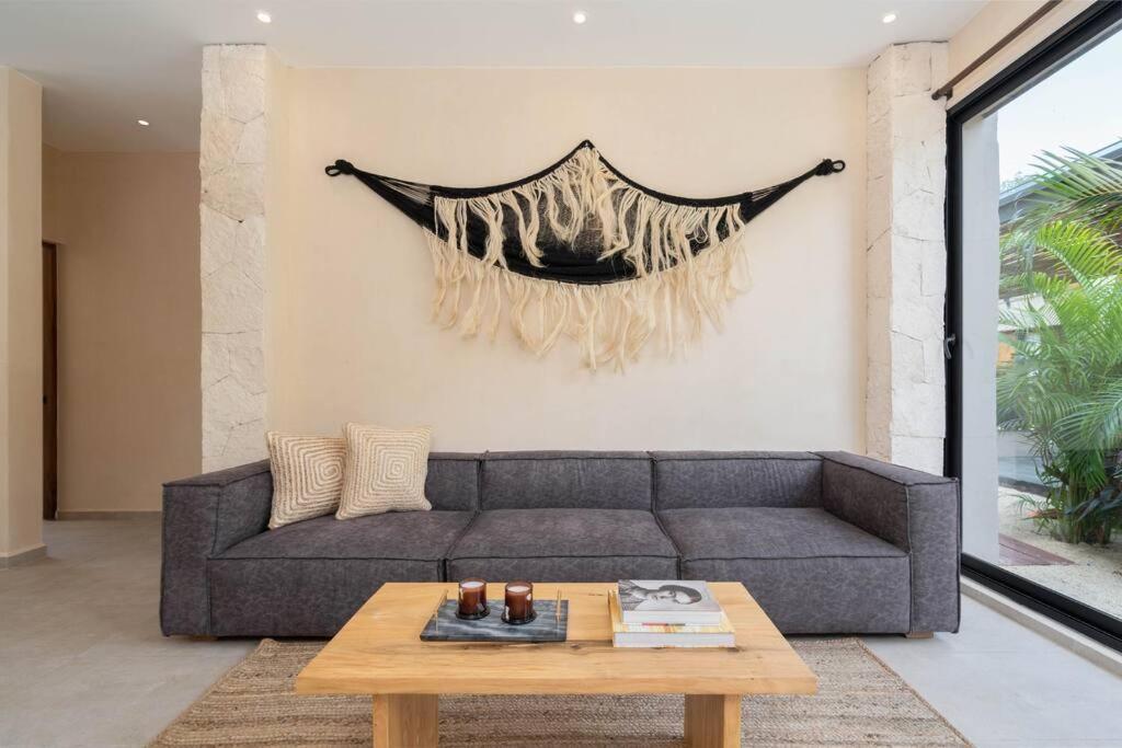 Departamento Boho Chic, Alberca Privada , Centrico Leilighet Tulum Eksteriør bilde